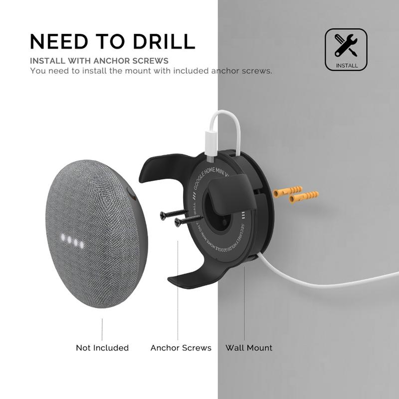 Настенный держатель розетки дл – обзор и цена Google Speaker Nest Audio