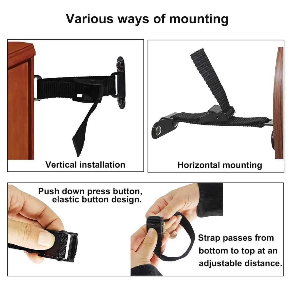 Легкоустанавливаемые антивибра – обзор и цена Earthquake Anchor Strap
